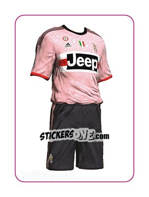 Sticker 2a Divisa Juventus - Calciatori 2015-2016 - Panini