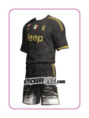 Sticker 3a Divisa Juventus
