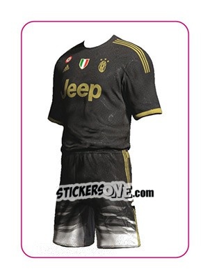 Sticker 3a Divisa Juventus - Calciatori 2015-2016 n. 297 - Panini