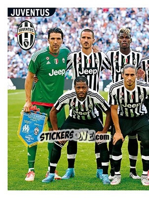 Figurina Squadra Juventus - Calciatori 2015-2016 - Panini