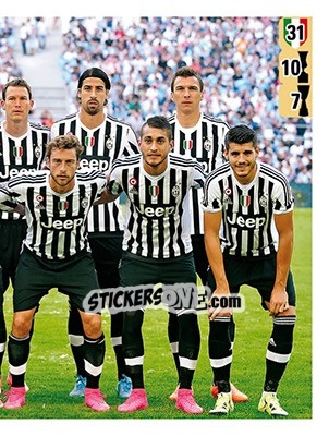 Sticker Squadra Juventus - Calciatori 2015-2016 - Panini