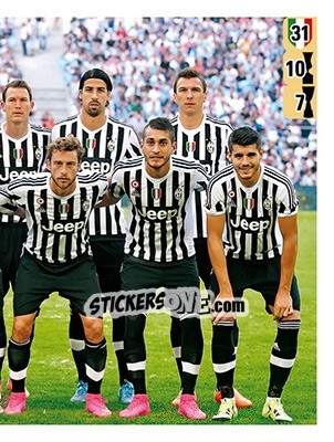 Sticker Squadra Juventus - Calciatori 2015-2016 n. 299 - Panini