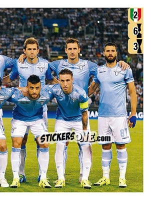 Sticker Squadra Lazio - Calciatori 2015-2016 n. 328 - Panini