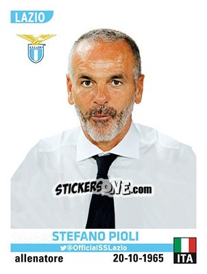 Cromo Stefano Pioli - Calciatori 2015-2016 - Panini