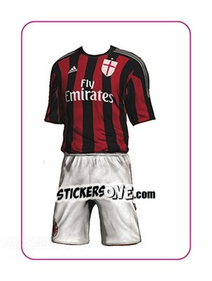 Sticker 1a Divisa Milan - Calciatori 2015-2016 - Panini