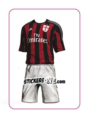 Figurina 1a Divisa Milan - Calciatori 2015-2016 - Panini