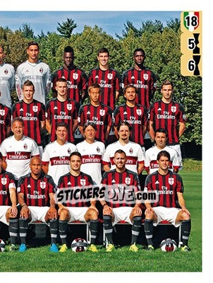 Sticker Squadra Milan - Calciatori 2015-2016 - Panini