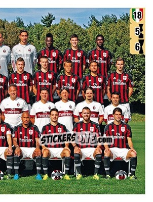 Cromo Squadra Milan - Calciatori 2015-2016 - Panini