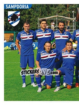 Cromo Squadra Sampdoria - Calciatori 2015-2016 - Panini