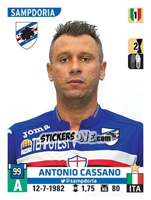 Cromo Antonio Cassano