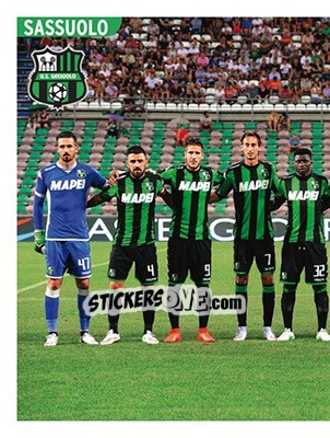 Sticker Squadra Sassuolo - Calciatori 2015-2016 n. 501 - Panini