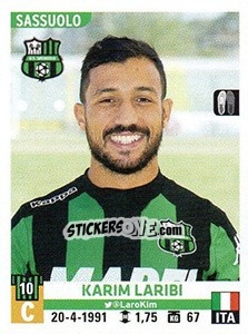 Cromo Karim Laribi - Calciatori 2015-2016 - Panini