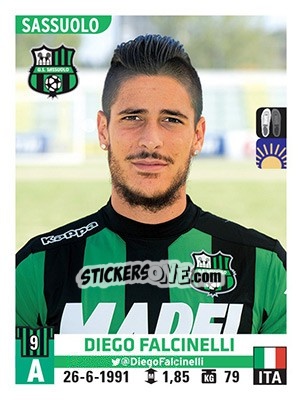 Sticker Diego Falcinelli - Calciatori 2015-2016 n. 519 - Panini