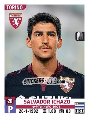 Sticker Salvador Ichazo - Calciatori 2015-2016 n. 533 - Panini