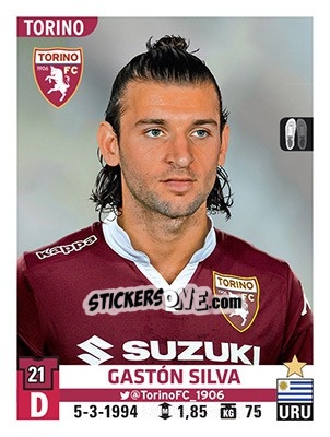 Sticker Gastón Silva - Calciatori 2015-2016 - Panini