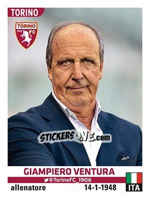 Cromo Giampiero Ventura - Calciatori 2015-2016 - Panini