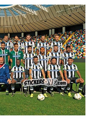 Sticker Squadra Udinese - Calciatori 2015-2016 - Panini