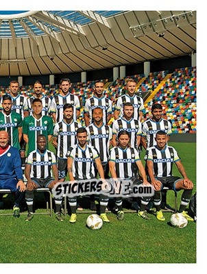 Sticker Squadra Udinese