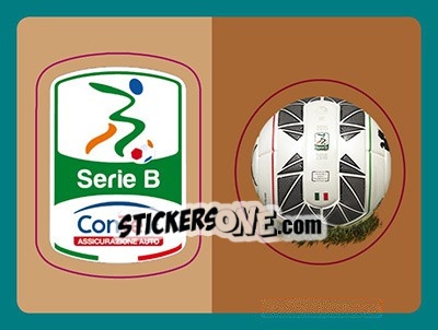 Figurina Logo Serie B - Pallone Serie B