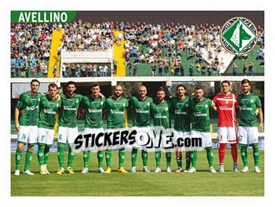 Figurina Squadra Avellino - Calciatori 2015-2016 - Panini