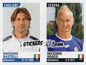 Sticker Massimo Rastelli / Massimo Drago - Calciatori 2015-2016 n. 639 - Panini