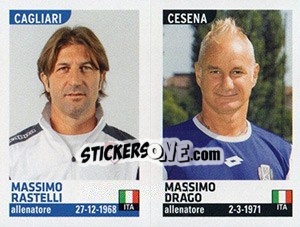 Figurina Massimo Rastelli / Massimo Drago - Calciatori 2015-2016 - Panini