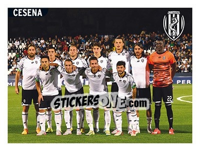 Sticker Squadra Cesena - Calciatori 2015-2016 n. 650 - Panini