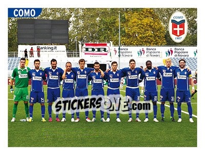 Sticker Squadra Como - Calciatori 2015-2016 - Panini