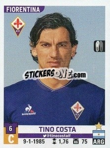 Figurina Tino Costa - Calciatori 2015-2016 - Panini