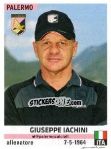 Cromo Giuseppe Iachini (all.) - Calciatori 2015-2016 - Panini