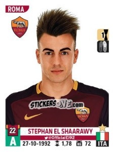 Sticker Stephan El Shaarawy - Calciatori 2015-2016 n. A39 - Panini