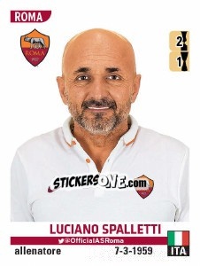 Cromo Luciano Spalletti (all.)