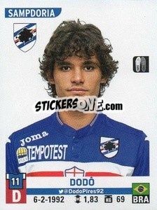 Sticker Dodô - Calciatori 2015-2016 - Panini