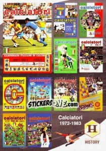 Sticker Calciatori 1972-1983 - Calciatori 2015-2016 - Panini