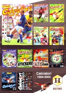 Sticker Calciatori 1994-2005