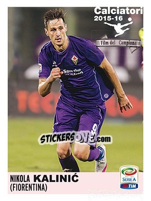 Cromo Nikola Kalinic (Fiorentina) - Calciatori 2015-2016 - Panini