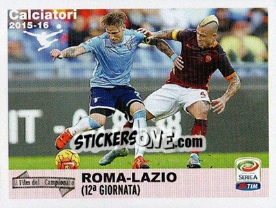Sticker Roma - Lazio - Calciatori 2015-2016 - Panini