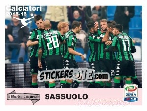 Sticker Sassuolo - Calciatori 2015-2016 n. V7 - Panini