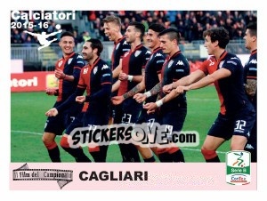Cromo Cagliari - Calciatori 2015-2016 - Panini