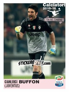 Sticker Gianluigi Buffon (Juventus) - Calciatori 2015-2016 n. V15 - Panini