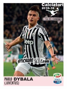 Sticker Paulo Dybala (Juventus) - Calciatori 2015-2016 n. V21 - Panini