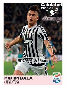 Figurina Paulo Dybala (Juventus) - Calciatori 2015-2016 - Panini