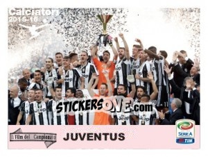 Sticker Juventus - Calciatori 2015-2016 n. V25 - Panini