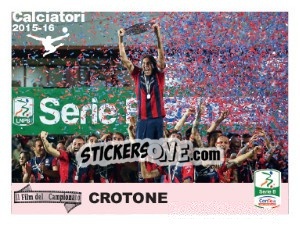 Sticker Crotone - Calciatori 2015-2016 n. V28 - Panini
