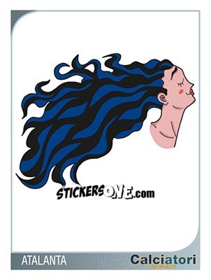 Sticker Raffigura Atalanta - Calciatori 2015-2016 n. X1 - Panini