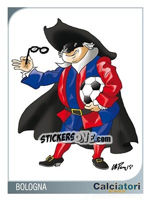 Sticker Raffigura Bologna - Calciatori 2015-2016 n. X2 - Panini