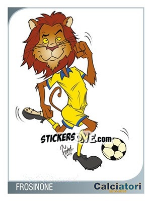Sticker Raffigura Frosinone - Calciatori 2015-2016 n. X7 - Panini