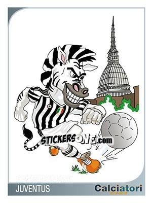 Sticker Raffigura Juventus - Calciatori 2015-2016 - Panini