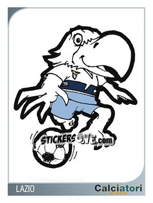 Sticker Raffigura Lazio - Calciatori 2015-2016 n. X12 - Panini