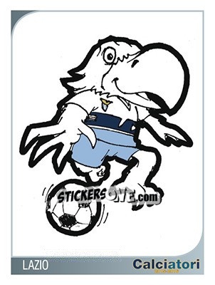 Sticker Raffigura Lazio - Calciatori 2015-2016 - Panini